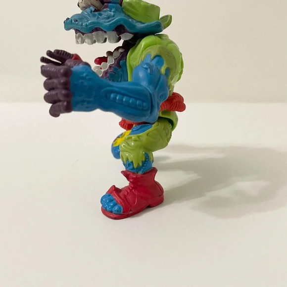 Vintage 1991 Wyrm Teenage Mutant  Ninja Turtles TMNT Playmates With Belt - Picture 5 of 16